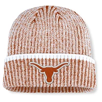 Men's Fanatics  Texas Orange/White Texas Longhorns Haze Cuffed Knit Hat