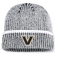 Men's Fanatics  Black/White Vanderbilt Commodores Haze Cuffed Knit Hat