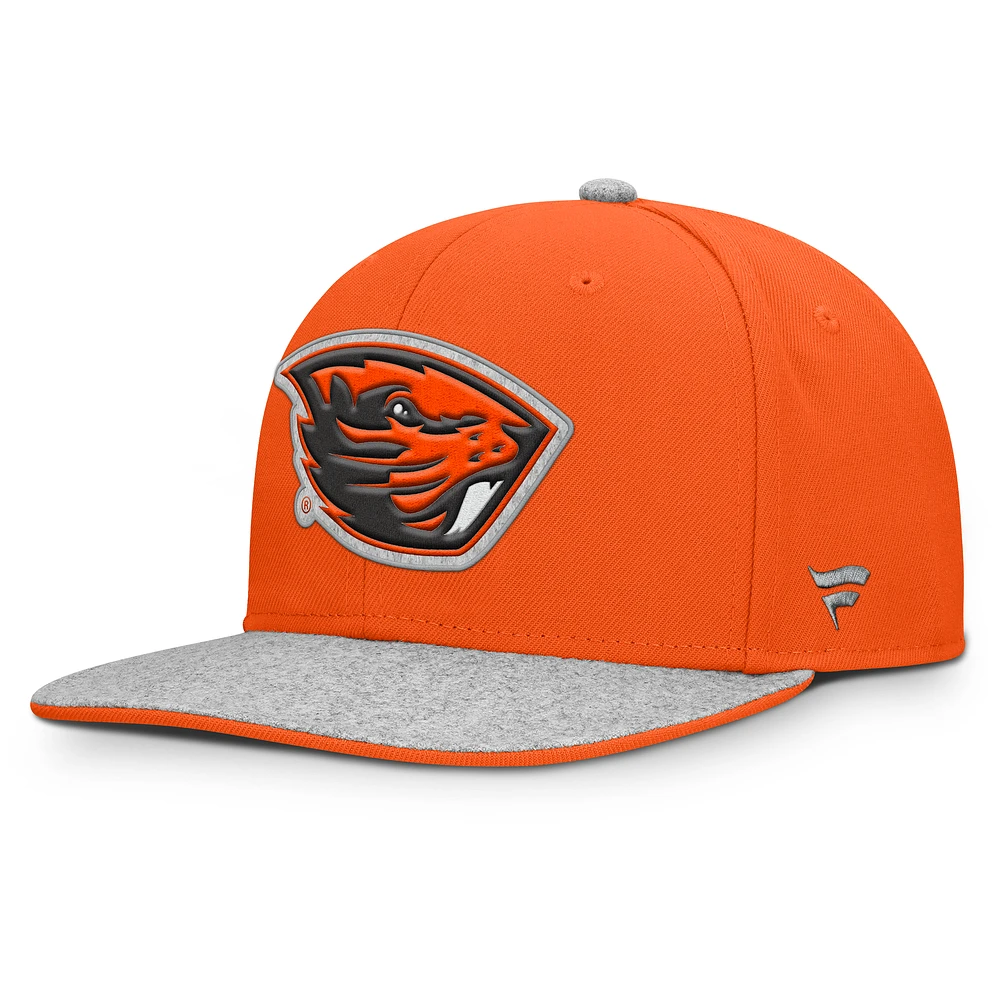 Men's Fanatics Orange Oregon State Beavers Loden Snapback Hat