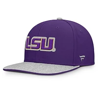 Men's Fanatics Purple LSU Tigers Loden Snapback Hat
