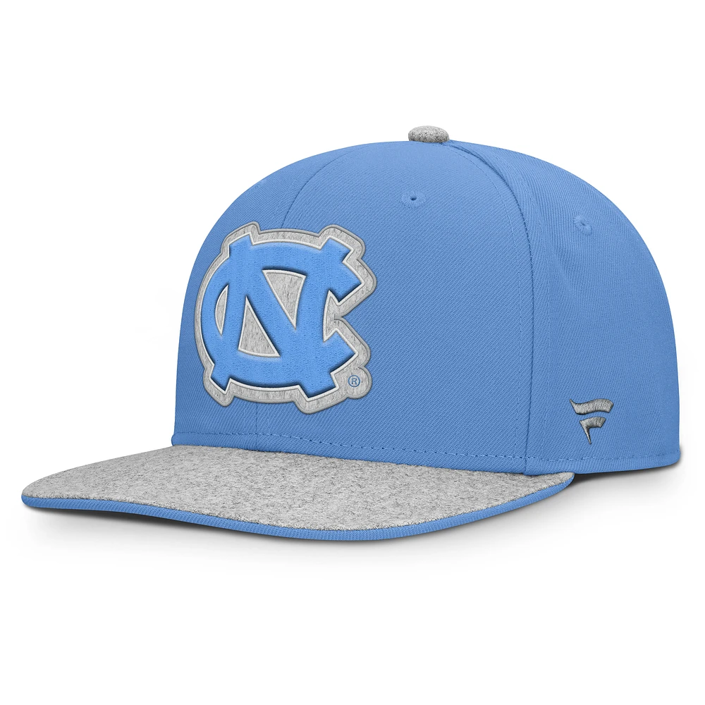 Men's Fanatics Carolina Blue North Carolina Tar Heels Loden Snapback Hat