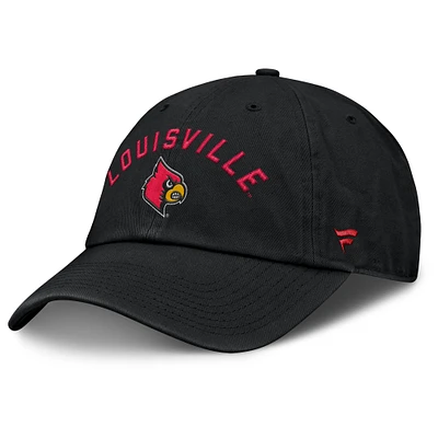 Men's Fanatics Black Louisville Cardinals Myth Adjustable Hat