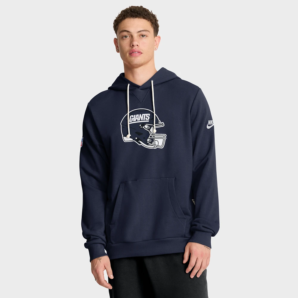 Men's Nike Royal New York Giants Sideline Alt Performance Pullover Hoodie