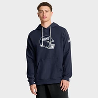 Men's Nike Royal New York Giants Sideline Alt Performance Pullover Hoodie