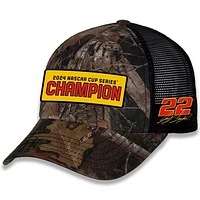 Men's Team Penske Camo Joey Logano 2024 NASCAR Cup Series Champion Adjustable Hat