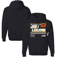 Men's Team Penske Black Joey Logano Three-Time NASCAR Cup Series Champion Pullover Hoodie