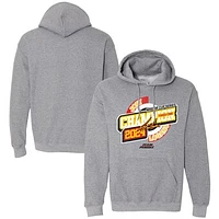 Men's Team Penske Heather Charcoal Joey Logano Three-Time NASCAR Cup Series Champion Speed Pullover Hoodie