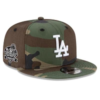 Men's New Era Camo Los Angeles Dodgers 2024 World Series Champions 9FIFTY Snapback Hat