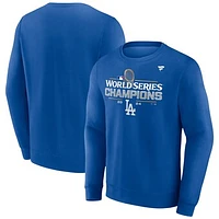 Men's Fanatics Royal Los Angeles Dodgers 2024 World Series Champions  Jersey Locker Room Pullover Sweatshirt