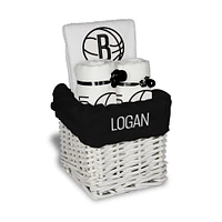 Infant Chad & Jake Brooklyn Nets Team Logo Personalized Small Basket