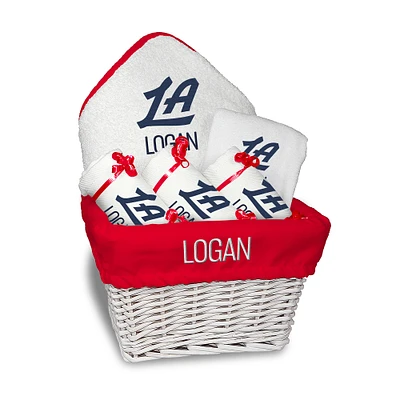 Infant Chad & Jake LA Clippers Team Logo Personalized Medium Basket