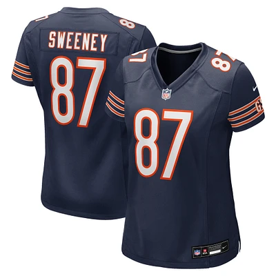 Women's Nike Tommy Sweeney  Navy Chicago Bears Game Jersey