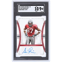 Simeon Rice Tampa Bay Buccaneers Autographed 2023 Panini National Treasures #SIG-SRI #74/99 SGC Authenticated 9/10 Card