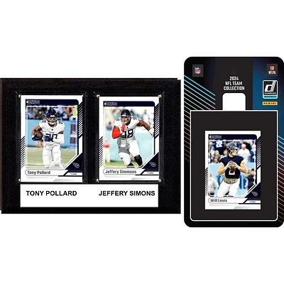 Tennessee Titans 6" x 8" Player Plaque & 2024 Team Trading Card Set