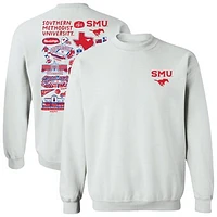 Women's Vive La Fete SMU Mustangs Impressions Artwork Pullover Sweatshirt