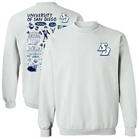 Women's Vive La Fete San Diego Toreros Impressions Artwork Pullover Sweatshirt