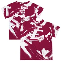 Newborn & Infant Vive La Fete  Maroon Eastern Kentucky Colonels Paint Brush T-Shirt