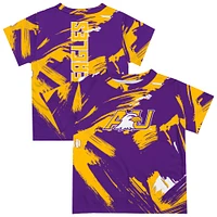 Toddler Vive La Fete  Purple Ashland Eagles Paint Brush T-Shirt