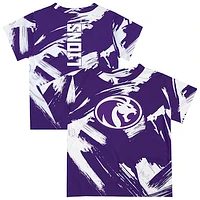 Toddler Vive La Fete  Purple North Alabama Lions Paint Brush T-Shirt