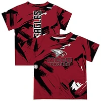 Toddler Vive La Fete  Maroon North Carolina Central Eagles Paint Brush T-Shirt