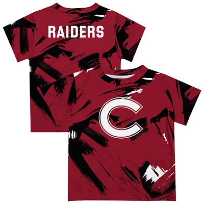 Youth Vive La Fete Maroon Colgate Raiders Paint Brush T-Shirt