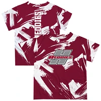 Youth Vive La Fete Red Henderson State Reddies Paint Brush T-Shirt