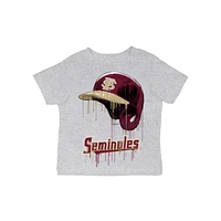 Infant Vive La Fete  Gray Florida State Seminoles Short Sleeve T-Shirt