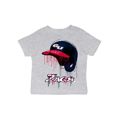 Infant Vive La Fete  Gray Gonzaga Bulldogs Short Sleeve T-Shirt