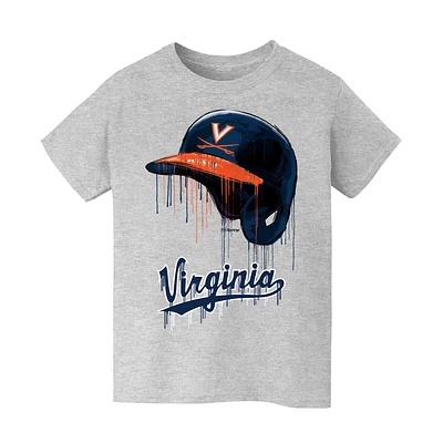 Youth Vive La Fete  Gray Virginia Cavaliers T-Shirt
