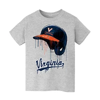 Youth Vive La Fete  Gray Virginia Cavaliers T-Shirt