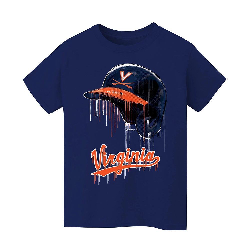 Youth Vive La Fete Navy Virginia Cavaliers T-Shirt