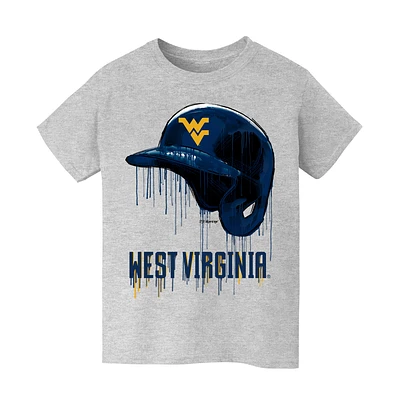 Youth Vive La Fete  Gray West Virginia Mountaineers T-Shirt