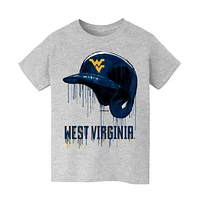Youth Vive La Fete  Gray West Virginia Mountaineers T-Shirt