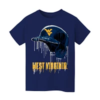Youth Vive La Fete  Navy West Virginia Mountaineers T-Shirt