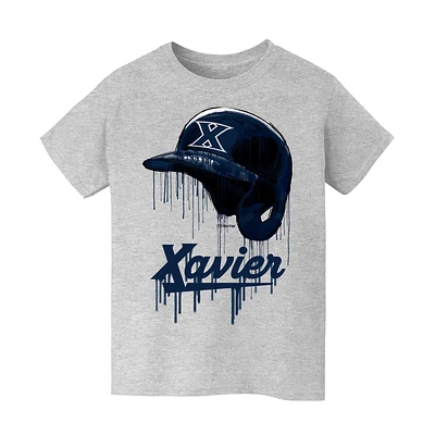 Youth Vive La Fete  Gray Xavier Musketeers T-Shirt