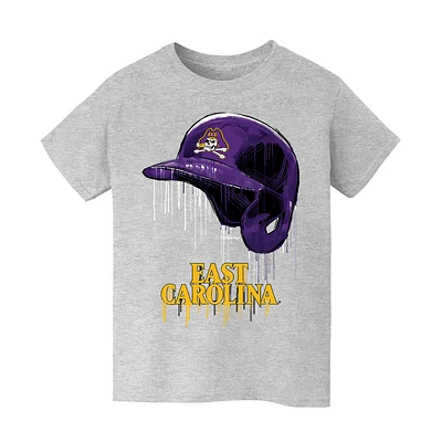 Youth Vive La Fete  Gray ECU Pirates T-Shirt