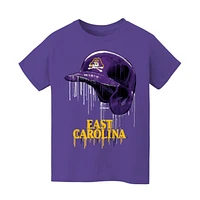 Youth Vive La Fete  Purple ECU Pirates T-Shirt
