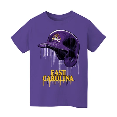 Youth Vive La Fete  Purple ECU Pirates T-Shirt