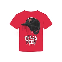 Toddler Vive La Fete  Red Texas Tech Raiders T-Shirt
