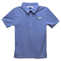 Toddler Vive La Fete Blue UAH Chargers Pencil Stripe Polo