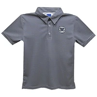 Toddler Vive La Fete Navy Butler Bulldogs Pencil Stripe Polo