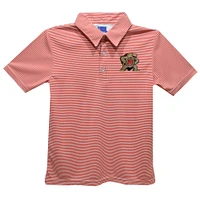 Toddler Vive La Fete Red Maryland Terrapins Pencil Stripe Polo