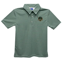 Toddler Vive La Fete Green Northern Virginia Community College Pencil Stripe Polo