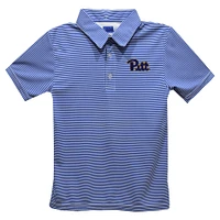 Toddler Vive La Fete Royal Pitt Panthers Pencil Stripe Polo