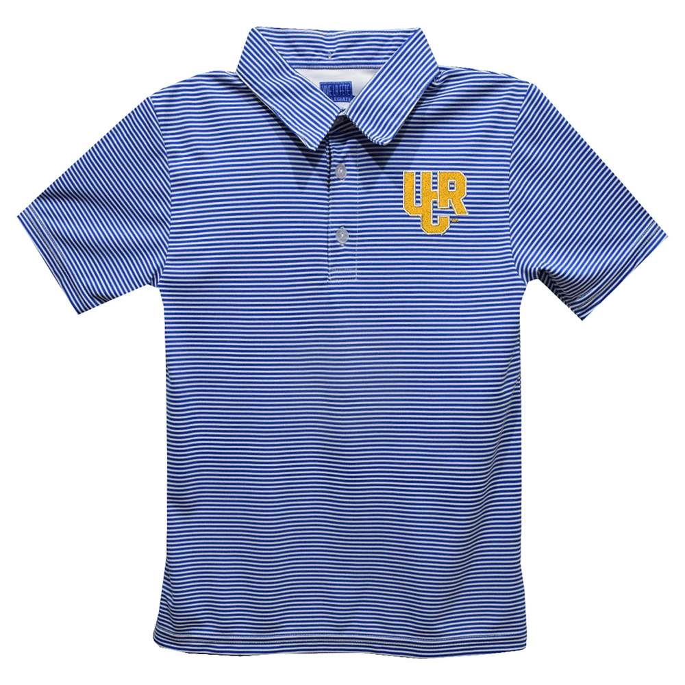 Toddler Vive La Fete Blue UC Riverside Highlanders Pencil Stripe Polo