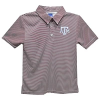Toddler Vive La Fete Maroon Texas A&M Aggies Pencil Stripe Polo