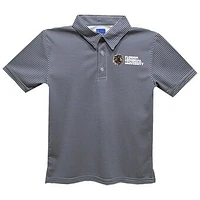 Youth Vive La Fete  Blue FMU Lions Pencil Stripe Polo