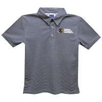 Youth Vive La Fete  Blue FMU Lions Pencil Stripe Polo