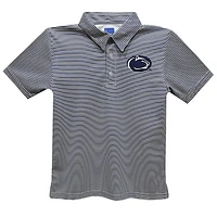 Youth Vive La Fete  Navy Penn State Nittany Lions Pencil Stripe Polo