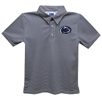 Youth Vive La Fete  Navy Penn State Nittany Lions Pencil Stripe Polo